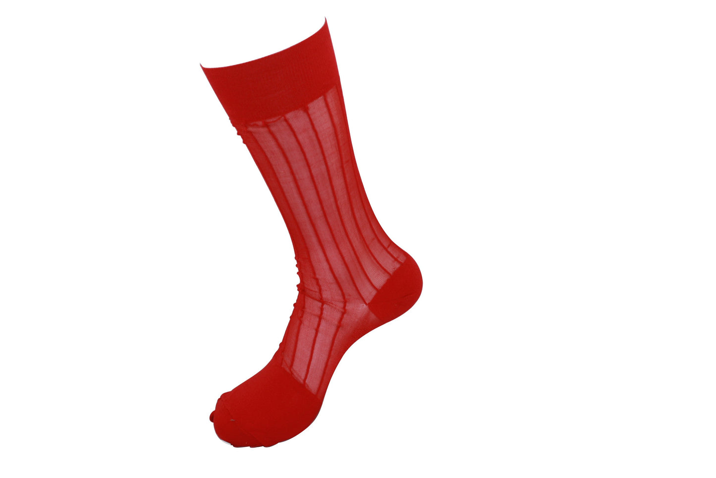 Men's Nylon Socks Short 100S Red
