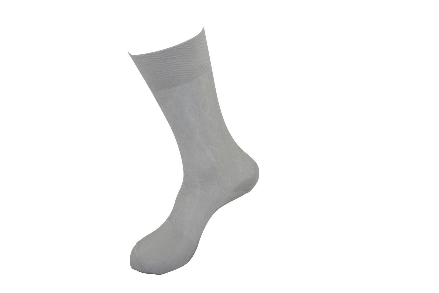 Men's Nylon Socks 102 Silver