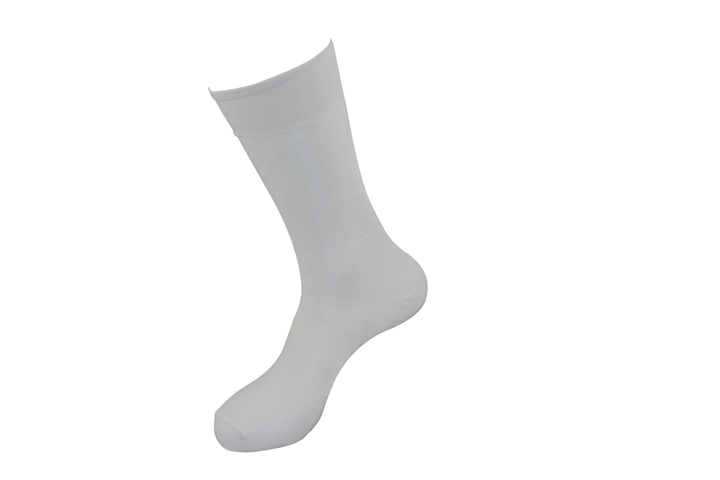 Men's Nylon Socks 102 White