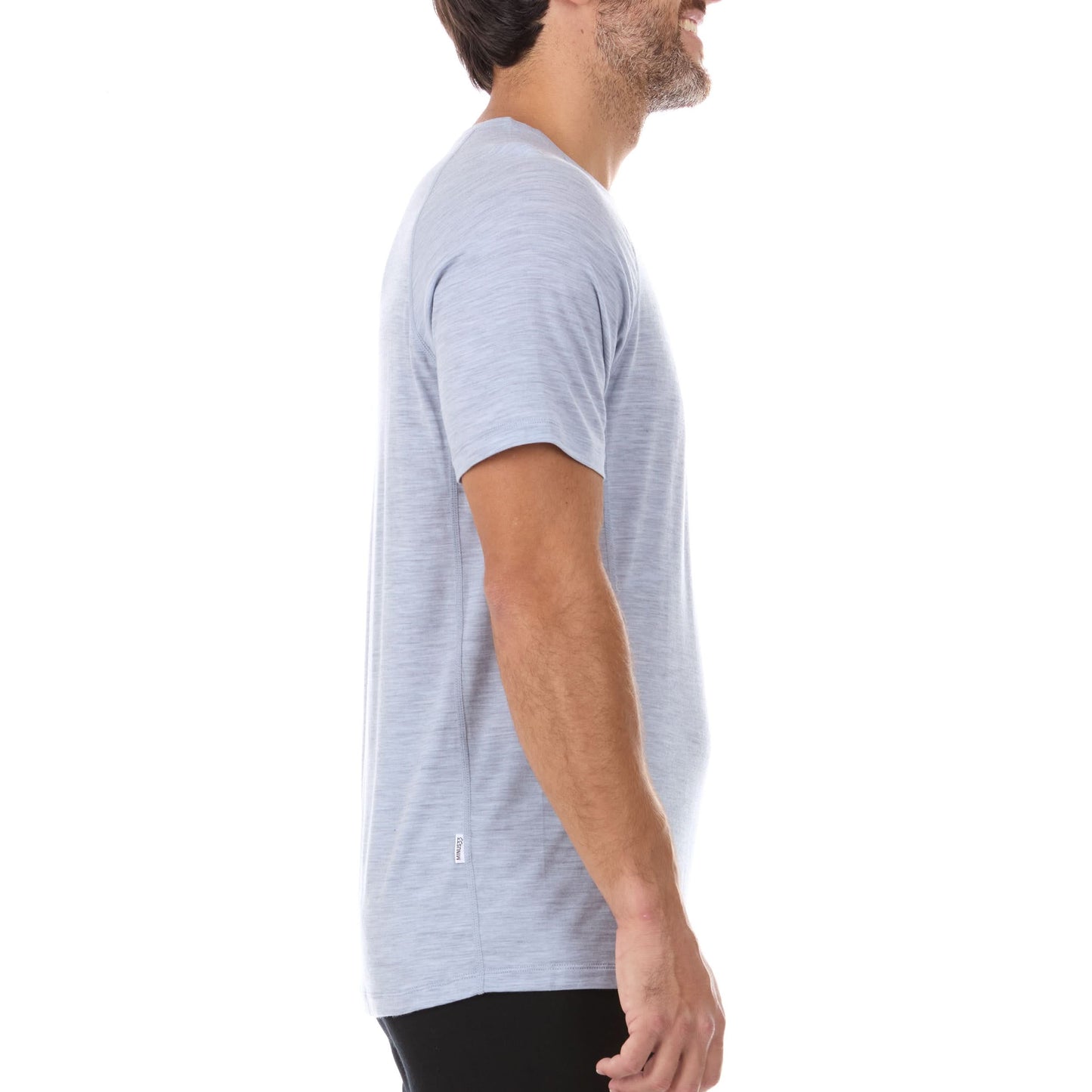 Microweight - Men's Wool Raglan T Shirt Woolverino - My Men's Shop
