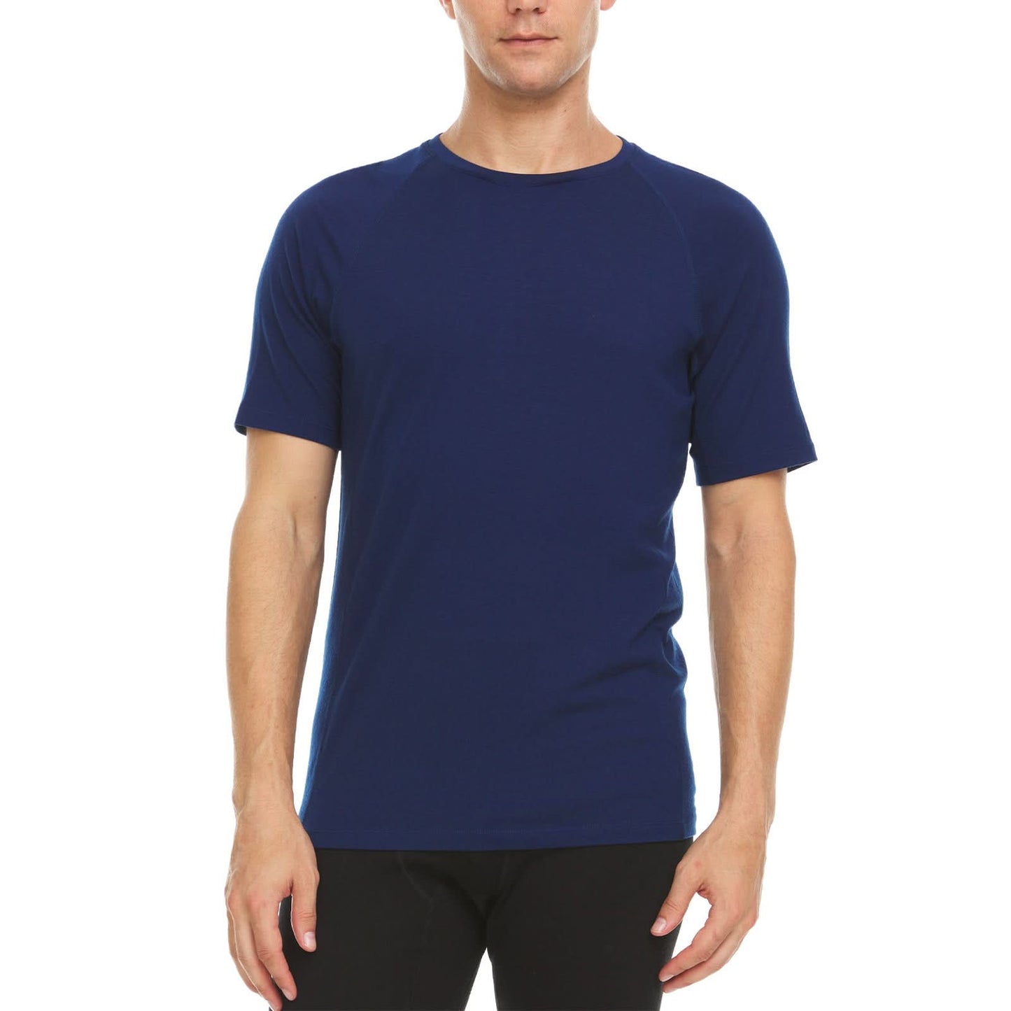 Microweight - Men's Wool Raglan T Shirt Woolverino - My Men's Shop