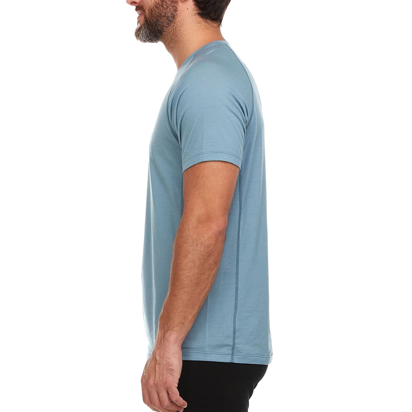 Microweight - Men's Wool Raglan T Shirt Woolverino - My Men's Shop
