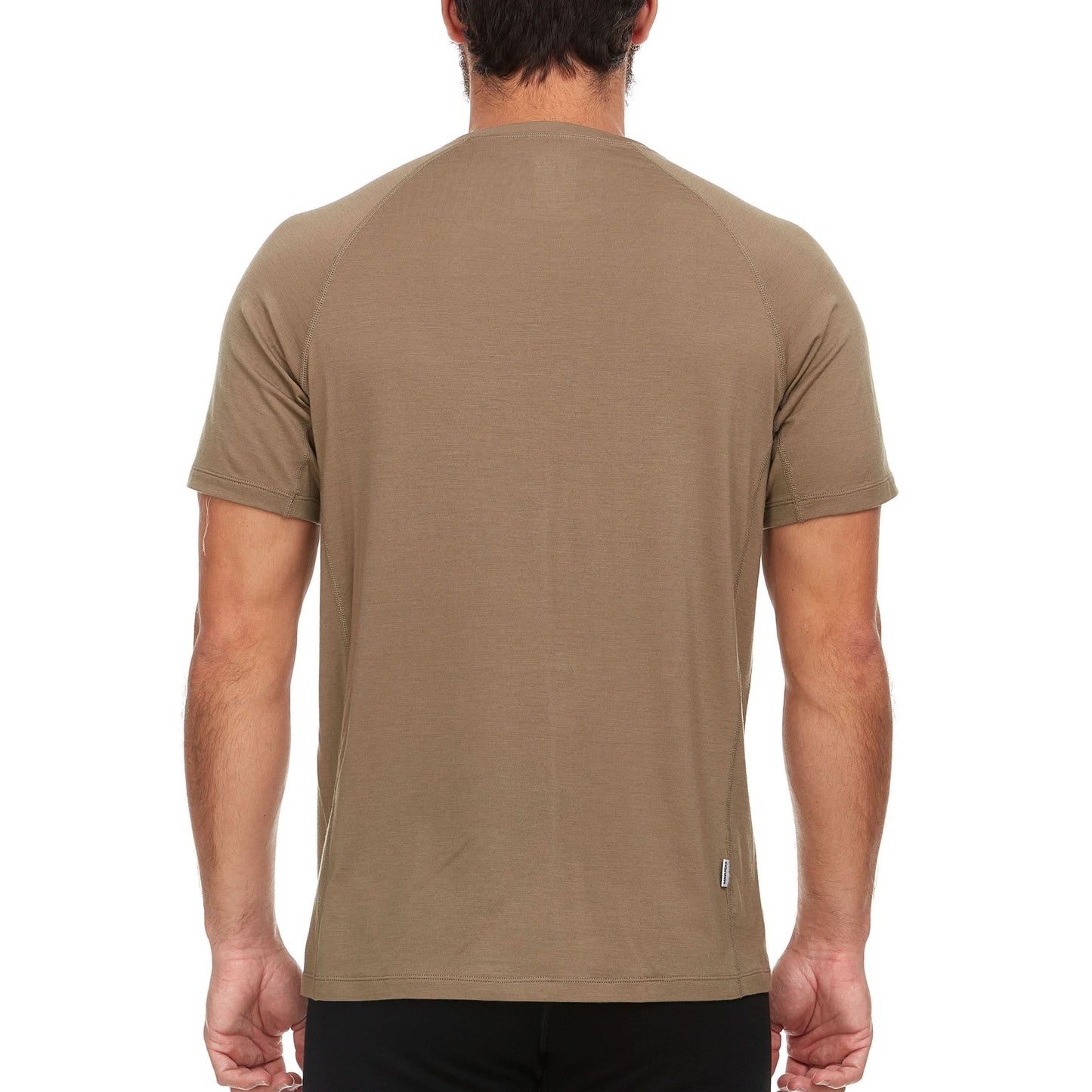 Microweight - Men's Wool Raglan T Shirt Woolverino - My Men's Shop