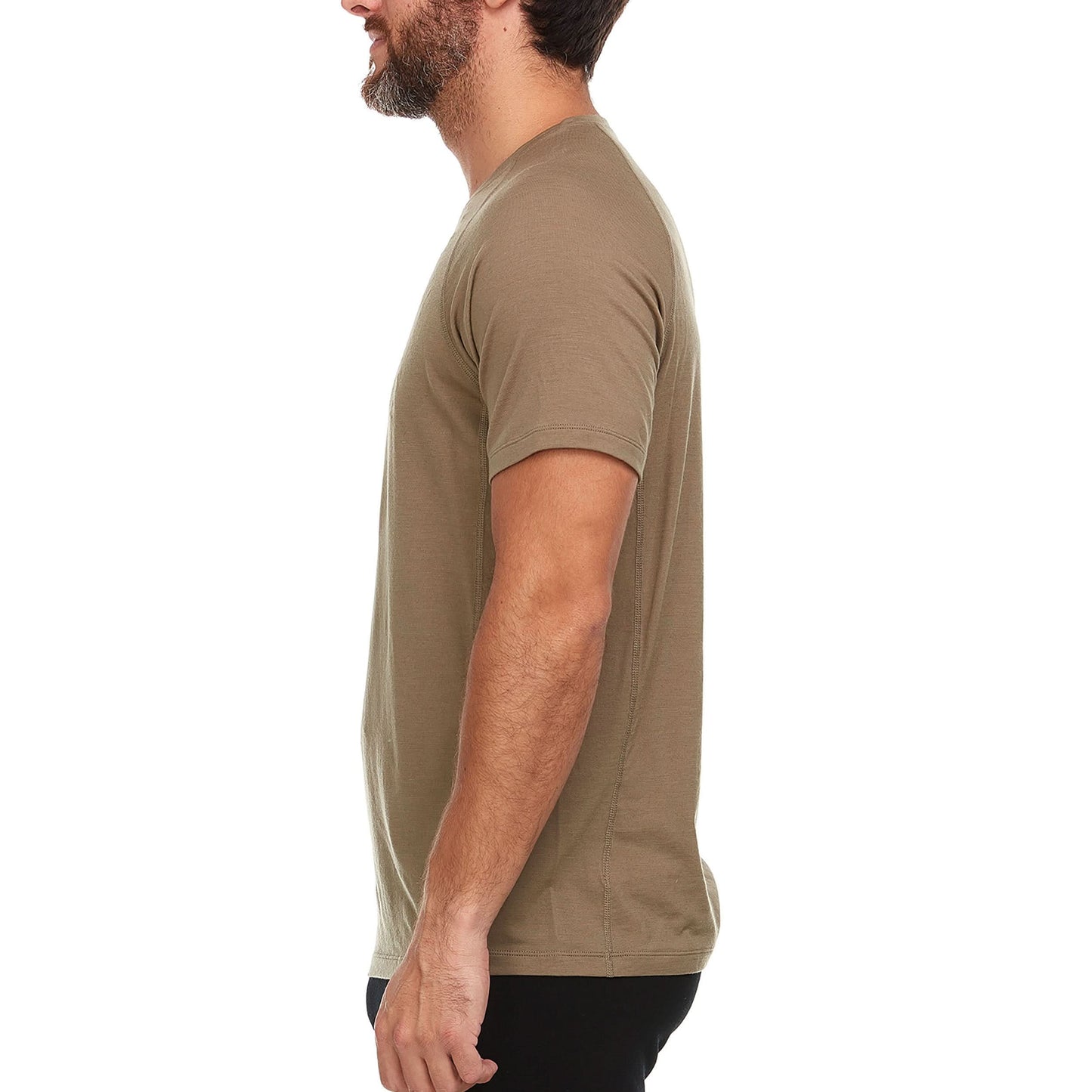 Microweight - Men's Wool Raglan T Shirt Woolverino - My Men's Shop