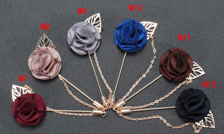 JSLP137 Lapel Pin with Chain