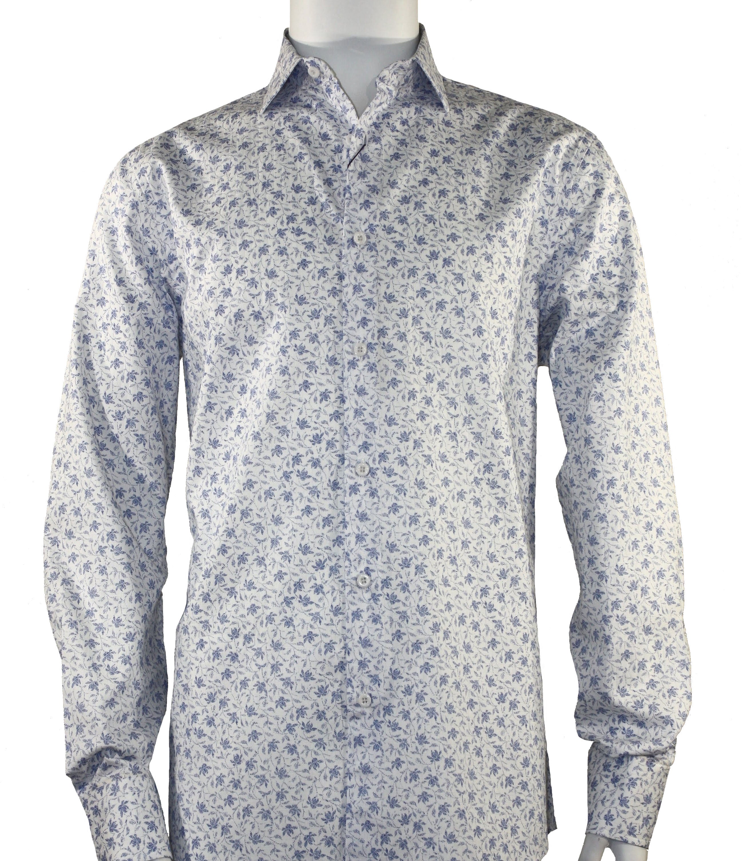 Cotton Dress Casual Shirt White / XL