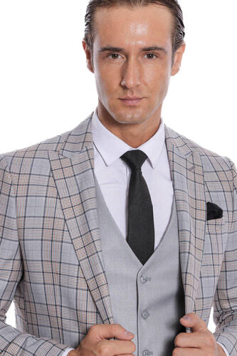 Ty-1422 MENS VESTED SUIT - My Men's Shop