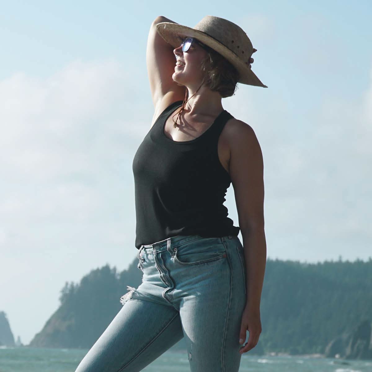 Microweight - Women's Wool Racerback Tank Top Woolverino - My Men's Shop