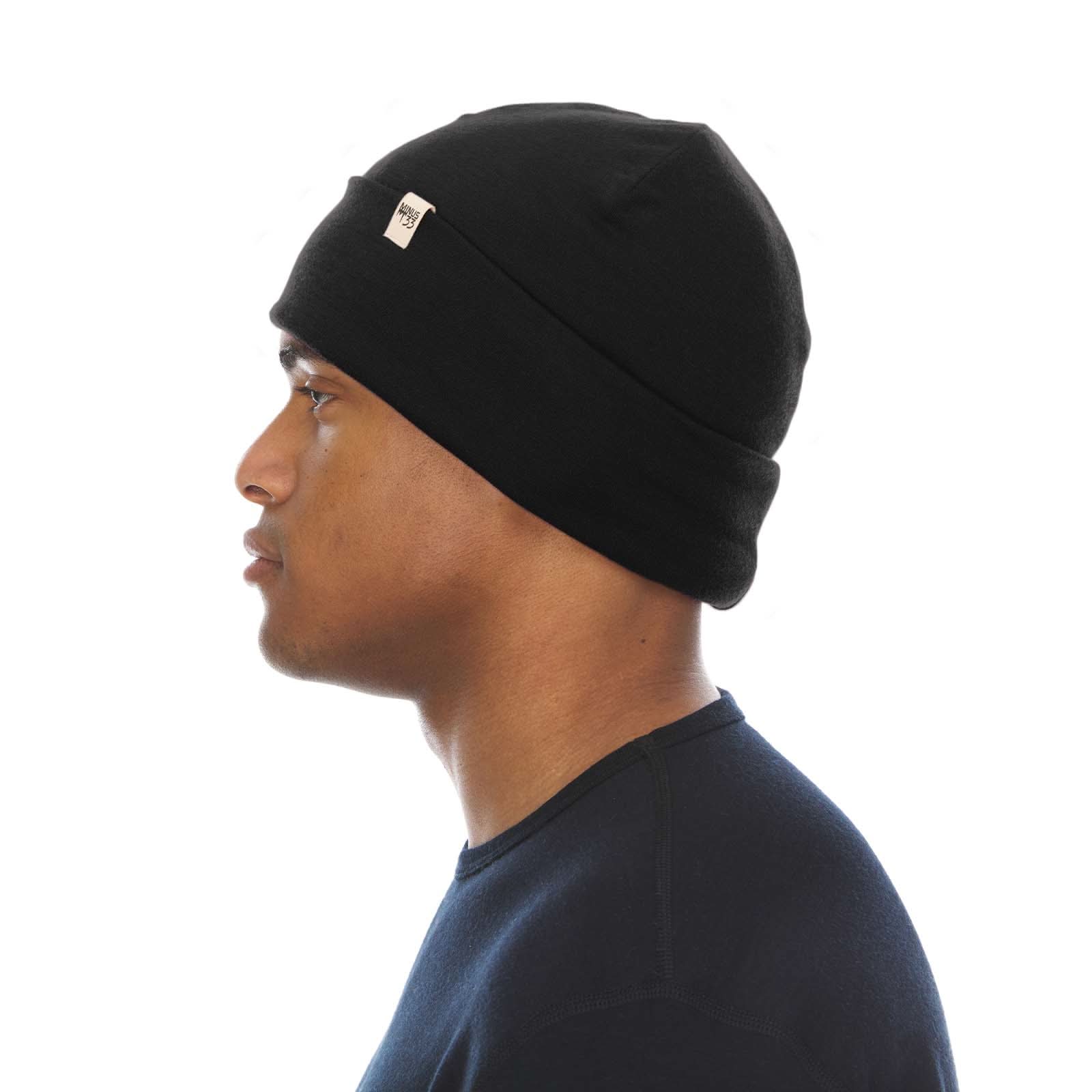 Lightweight - Ridge Cuff Beanie 100% Merino Wool - My Men's Shop