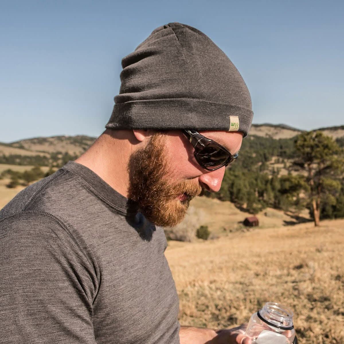 Lightweight - Ridge Cuff Beanie 100% Merino Wool - My Men's Shop