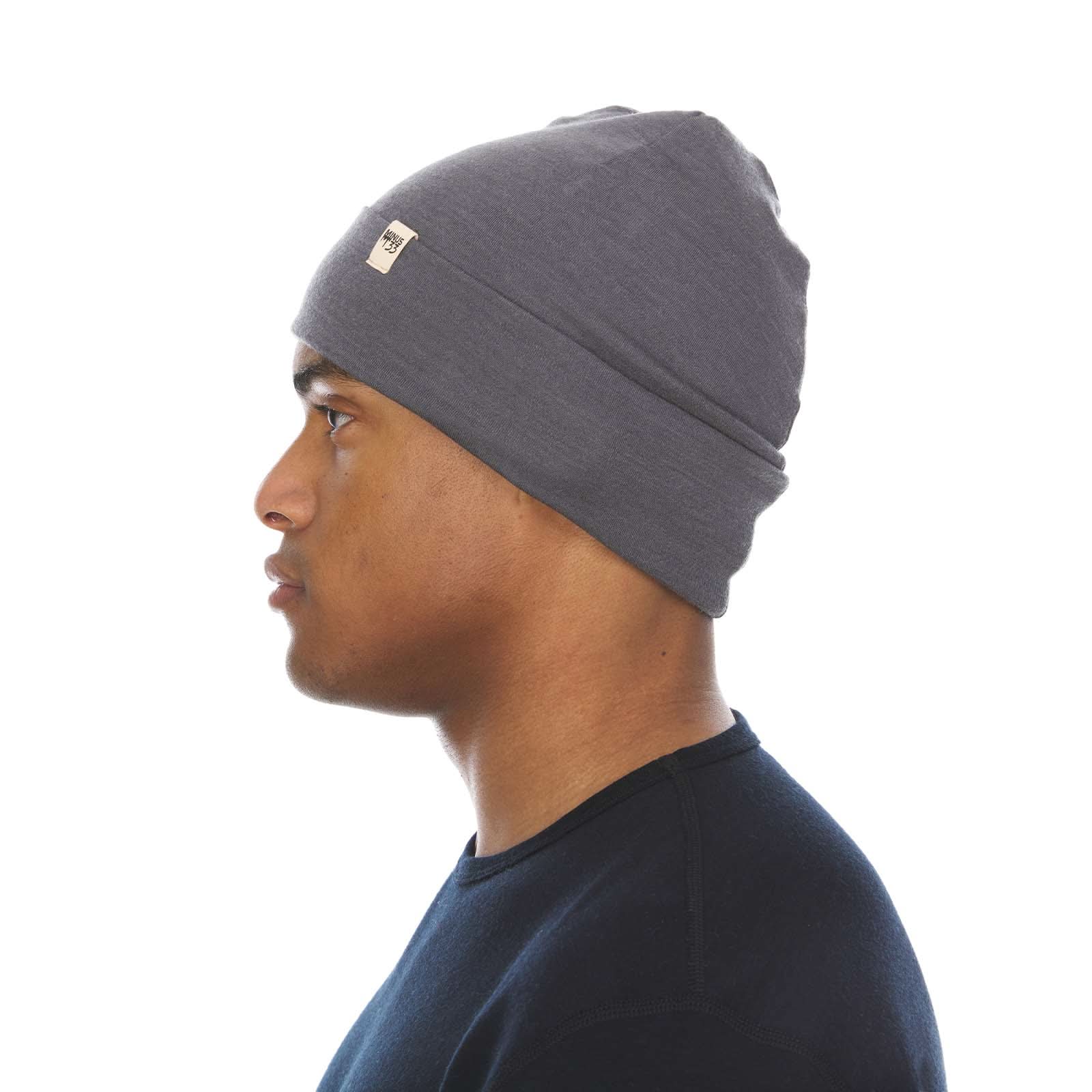 Lightweight - Ridge Cuff Beanie 100% Merino Wool - My Men's Shop