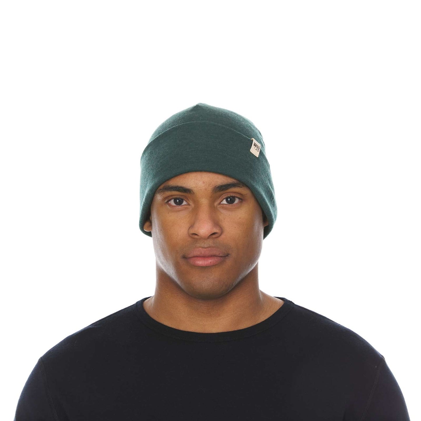 Lightweight - Ridge Cuff Beanie 100% Merino Wool - My Men's Shop