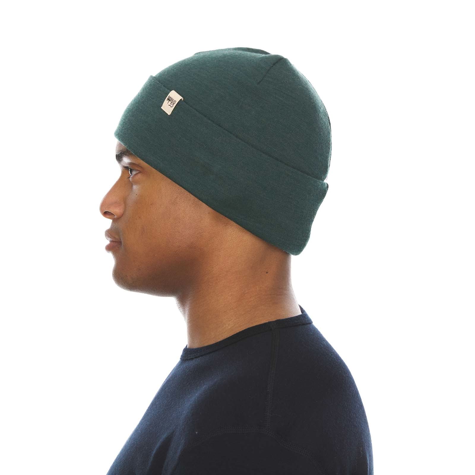 Lightweight - Ridge Cuff Beanie 100% Merino Wool - My Men's Shop