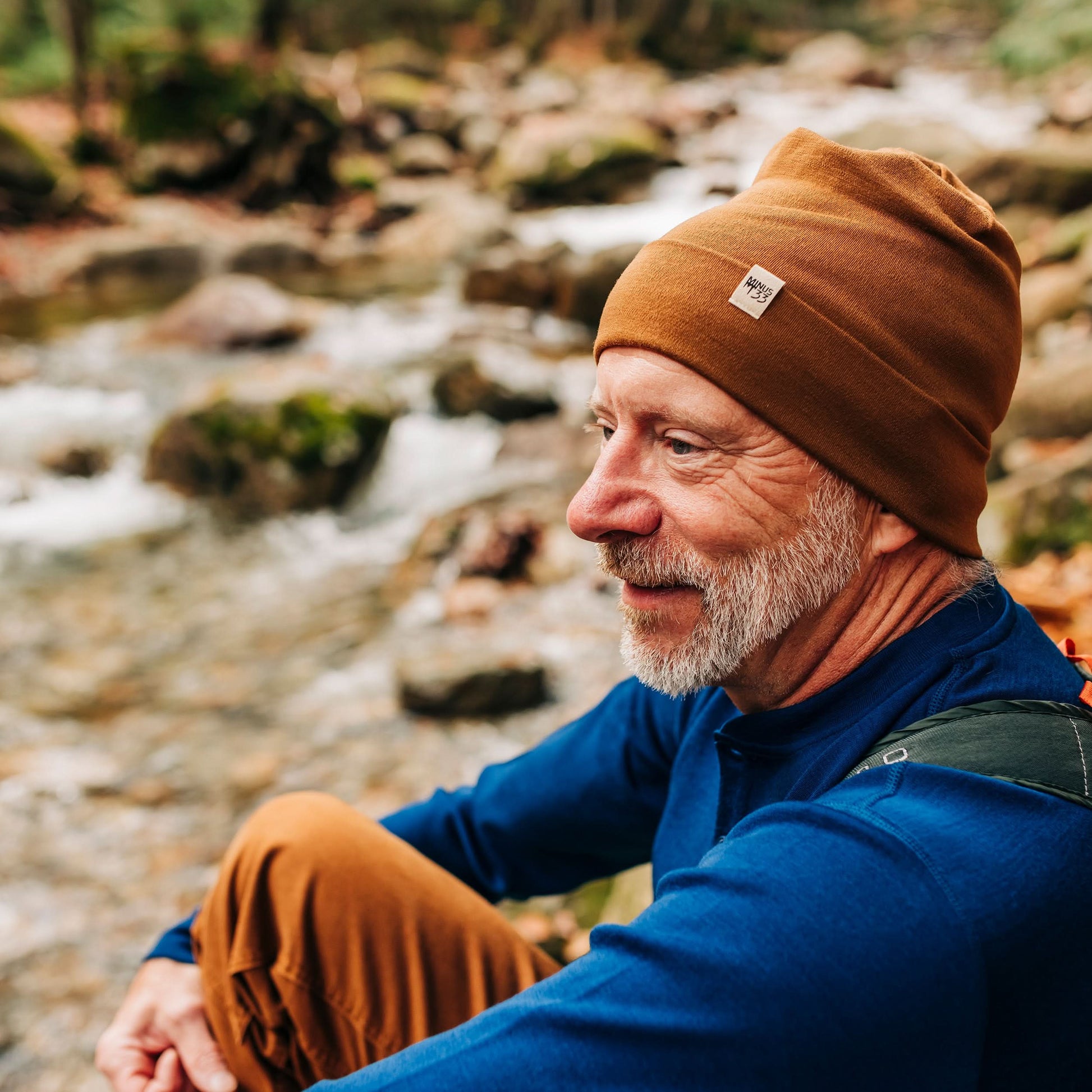 Lightweight - Ridge Cuff Beanie 100% Merino Wool - My Men's Shop