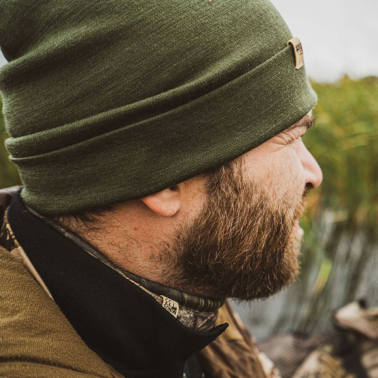 Lightweight - Ridge Cuff Beanie 100% Merino Wool - My Men's Shop