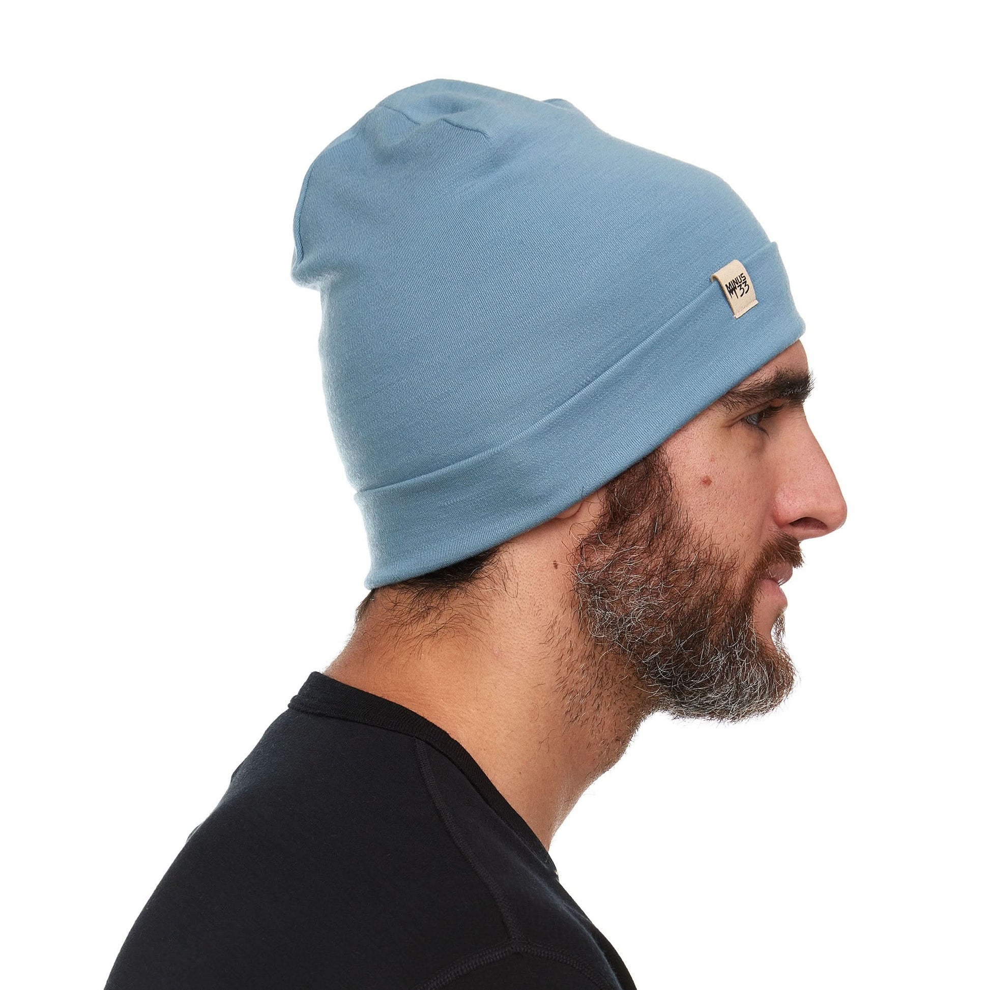 Lightweight - Ridge Cuff Beanie 100% Merino Wool - My Men's Shop