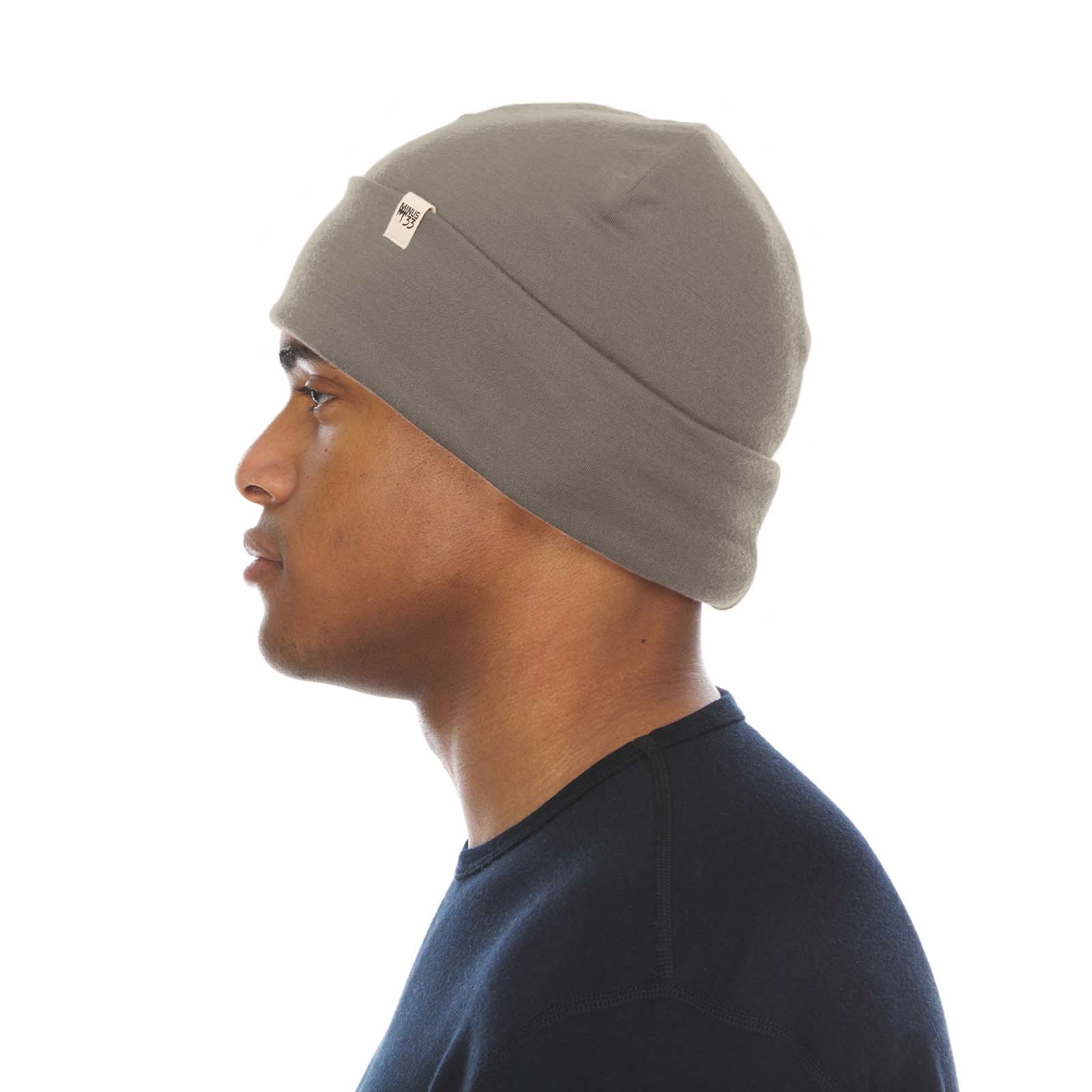 Lightweight - Ridge Cuff Beanie 100% Merino Wool - My Men's Shop