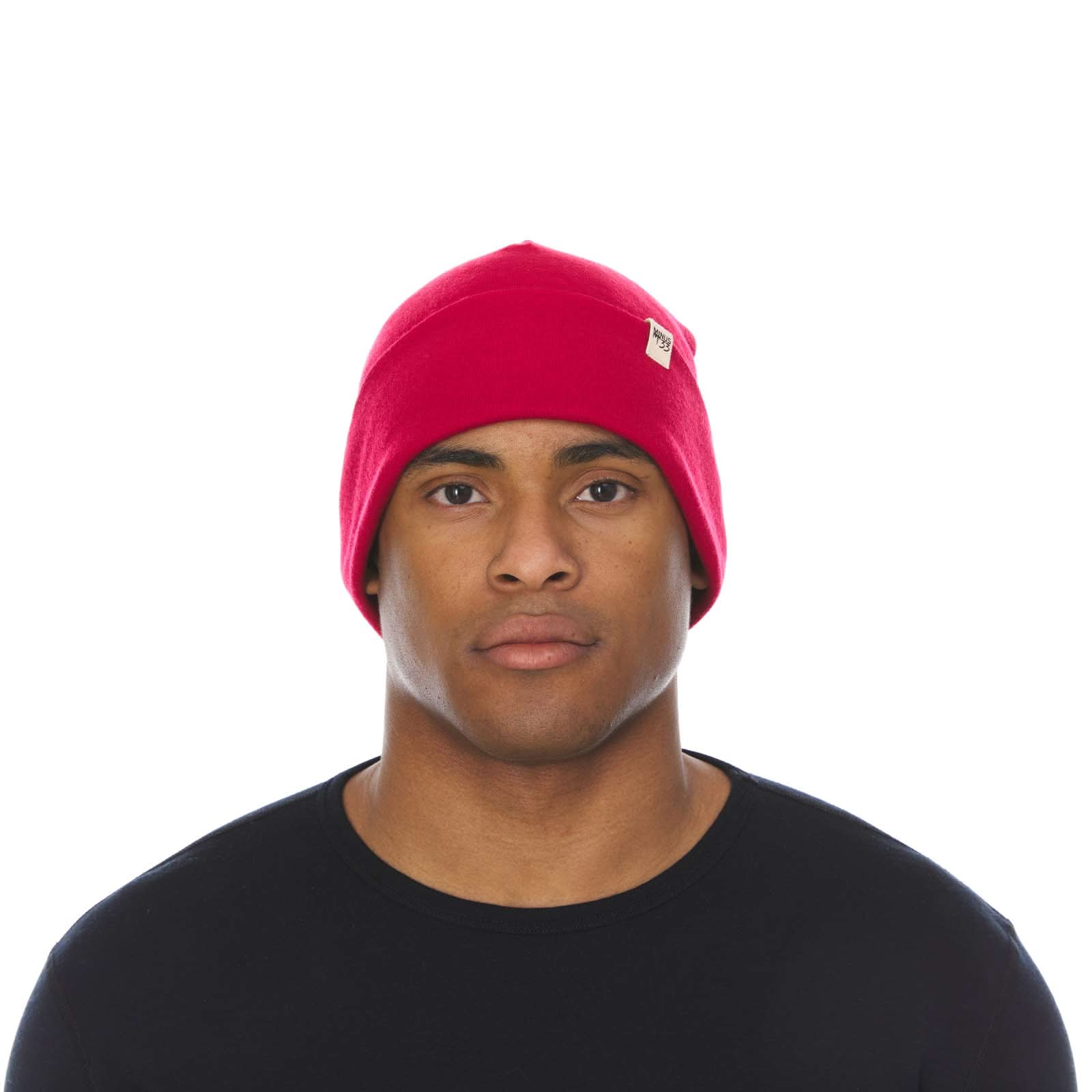 Lightweight - Ridge Cuff Beanie 100% Merino Wool - My Men's Shop