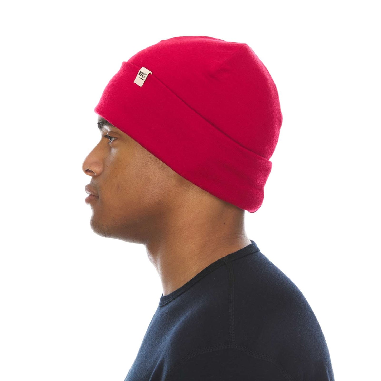 Lightweight - Ridge Cuff Beanie 100% Merino Wool - My Men's Shop