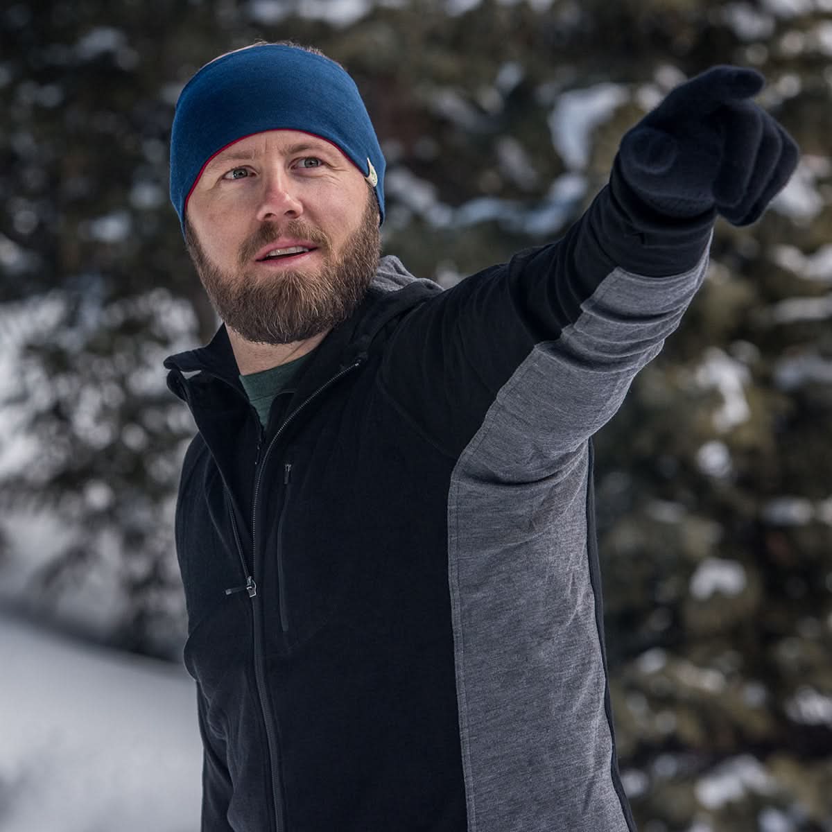 Midweight - Reversible Headband 100% Merino Wool - My Men's Shop