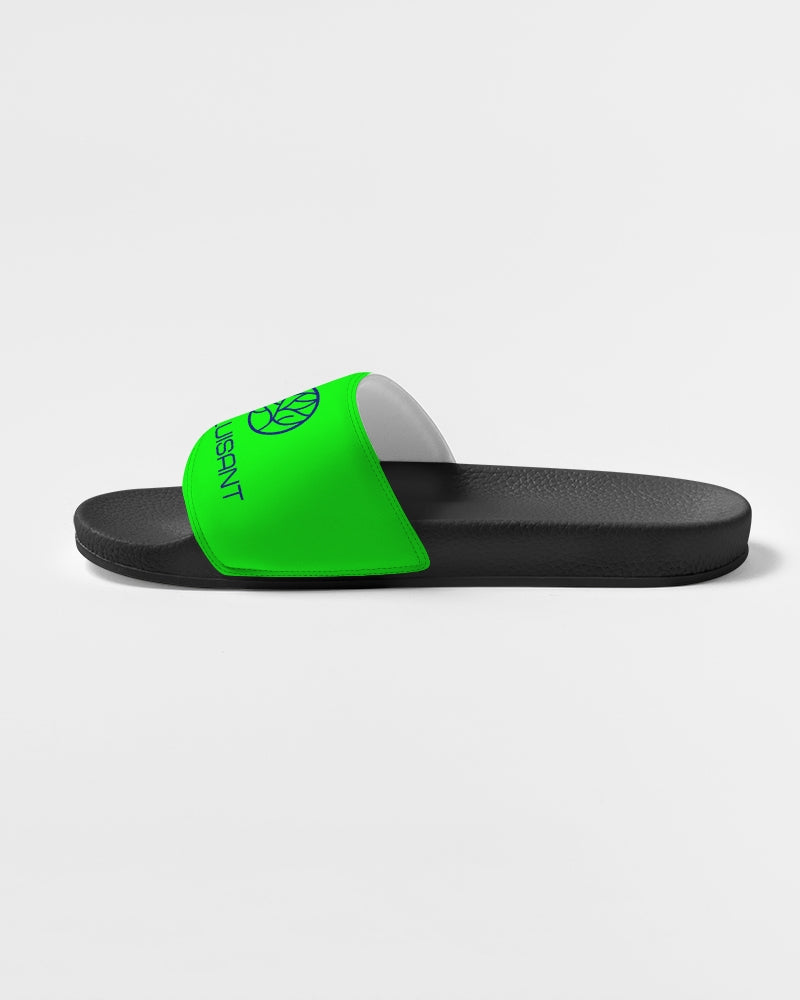 Neon Green Men's Slide Sandal - My Men's Shop