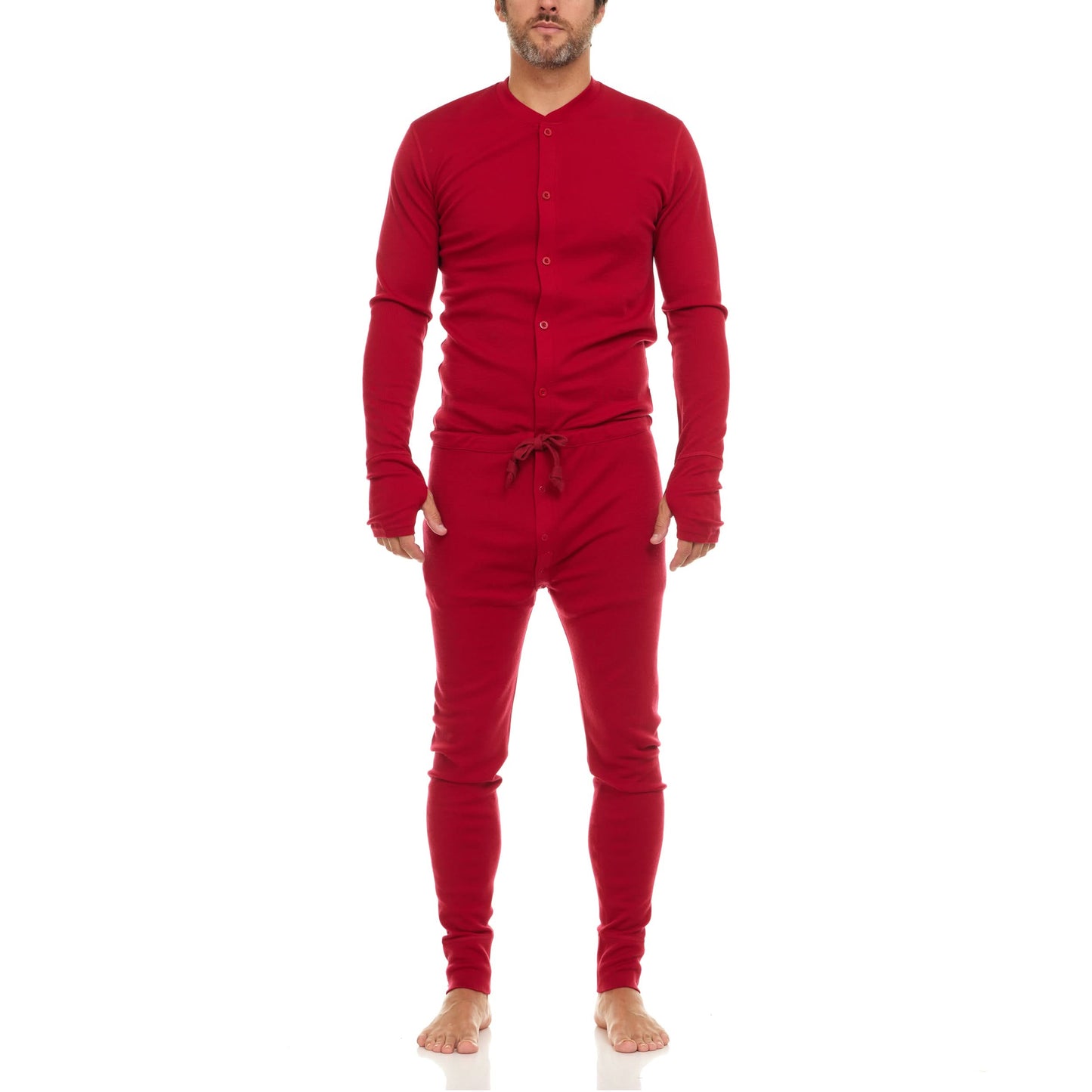 Midweight - Union Suit 100% Merino Wool - My Men's Shop