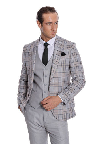 Ty-1422 MENS VESTED SUIT - My Men's Shop