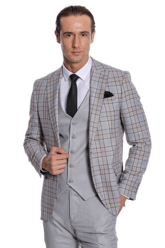 Ty-1422 MENS VESTED SUIT - My Men's Shop