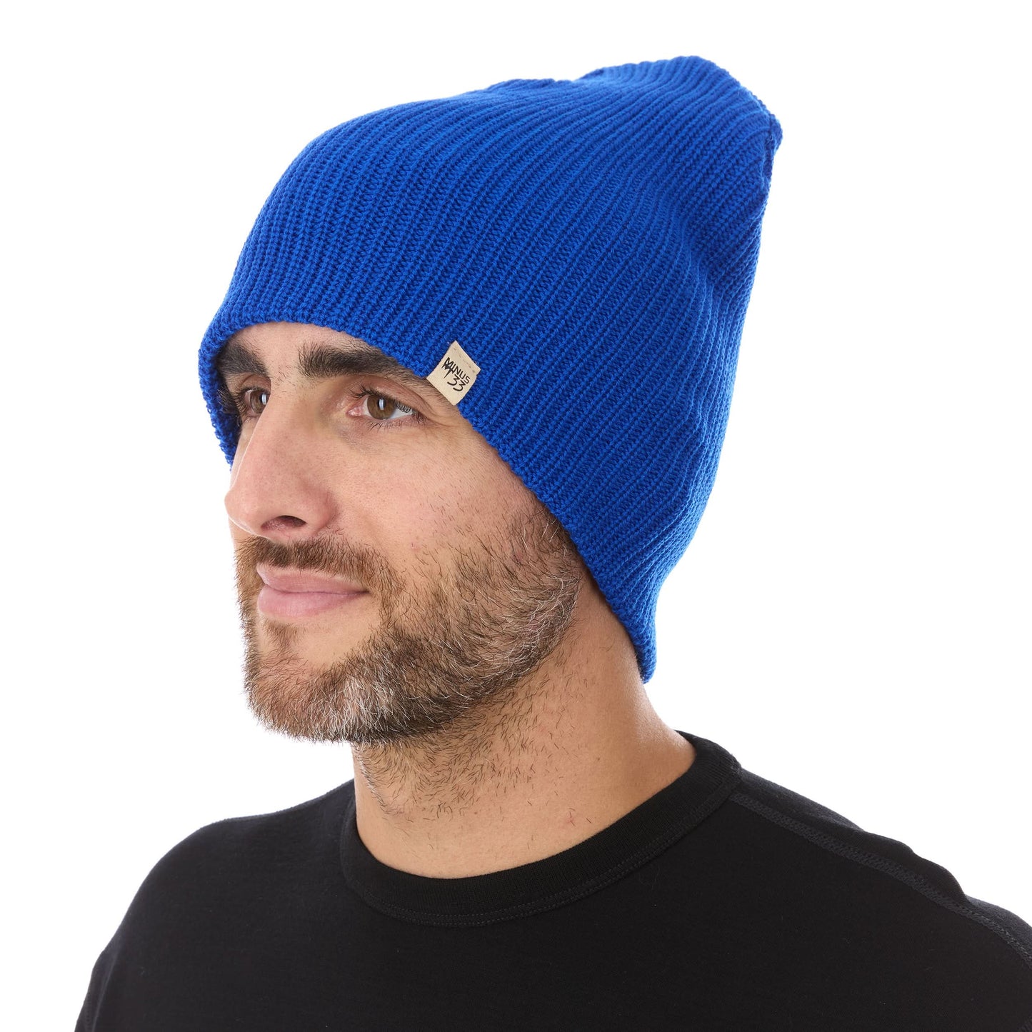 Midweight - Everyday Rib Knit Beanie 100% Merino Wool - My Men's Shop