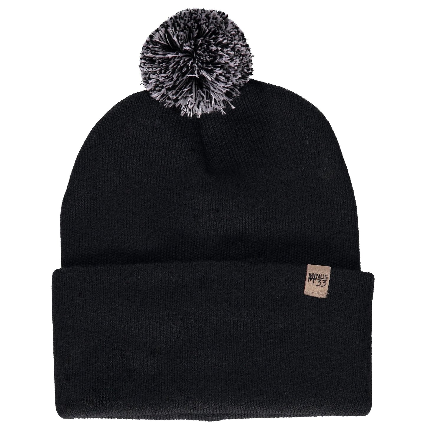 Midweight - Everyday Knit Cuff Pom Beanie 100% Merino Wool - My Men's Shop
