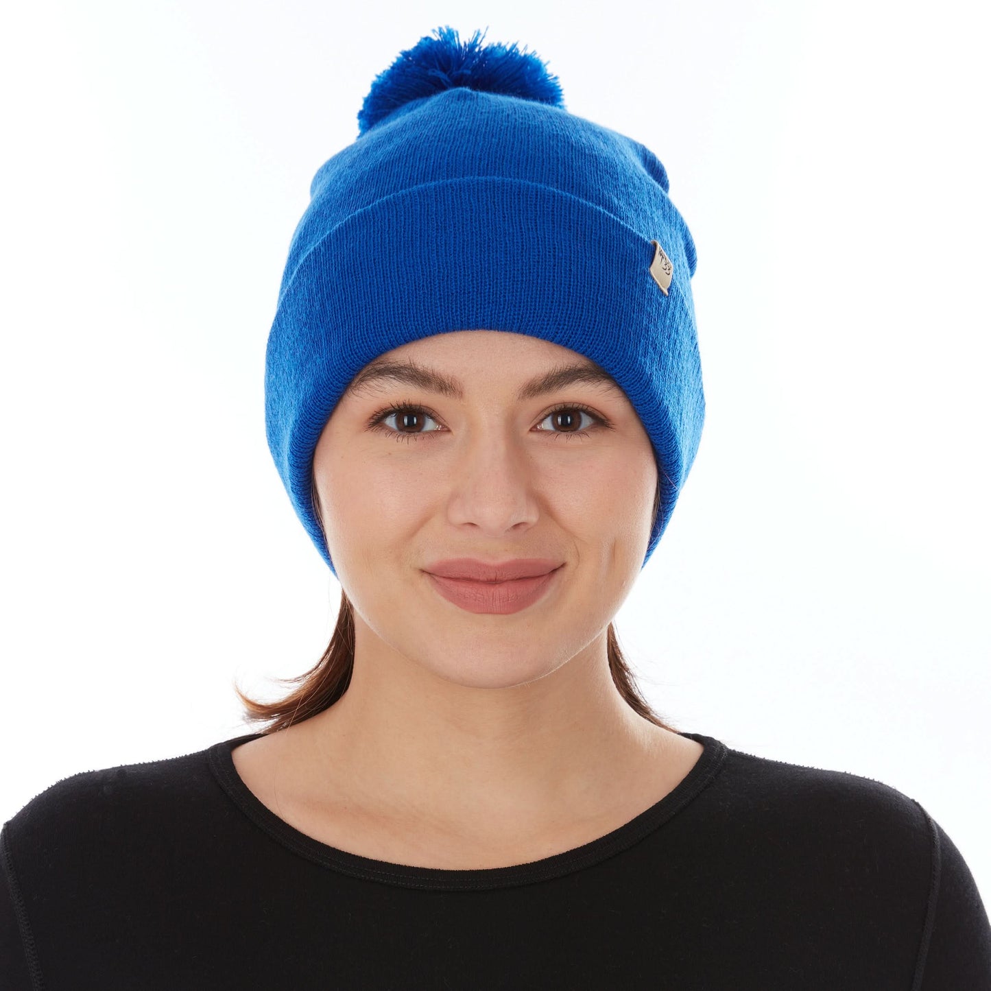 Midweight - Everyday Knit Cuff Pom Beanie 100% Merino Wool - My Men's Shop