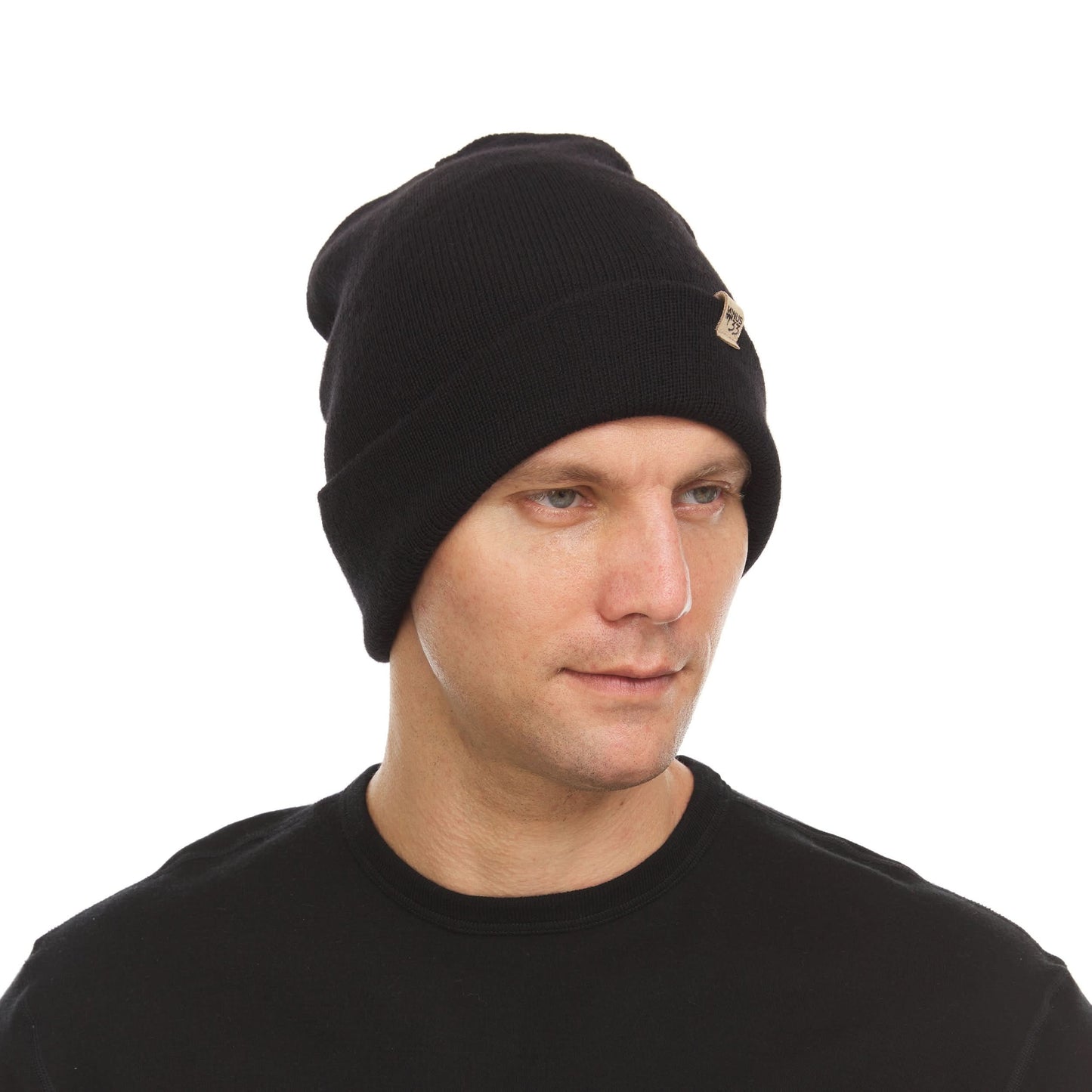 Midweight - Everyday Knit Cuff Beanie 100% Merino Wool - My Men's Shop