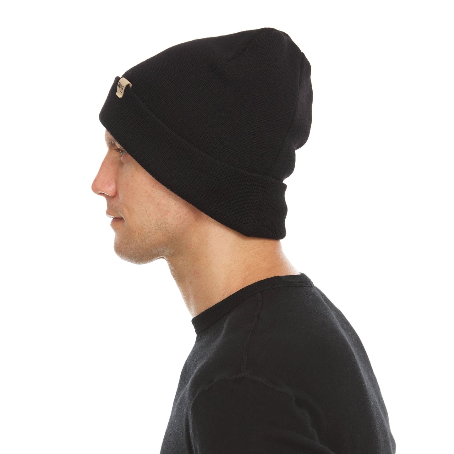 Midweight - Everyday Knit Cuff Beanie 100% Merino Wool - My Men's Shop