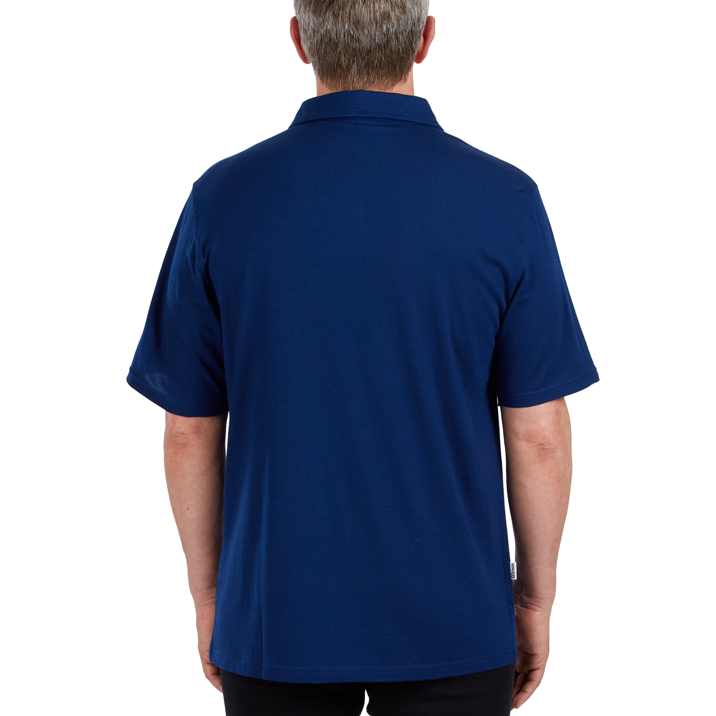 Polo de lana micrométrico para hombre - Woolverino