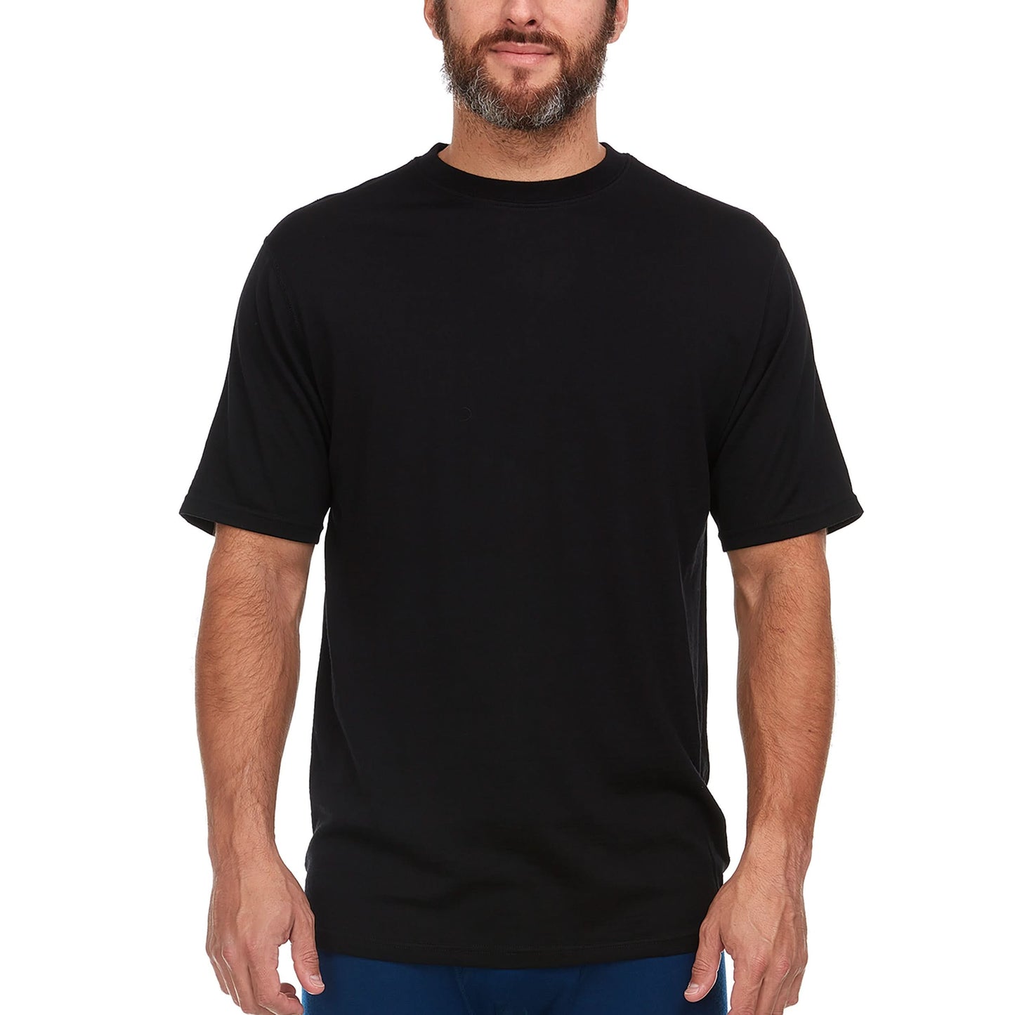 Lightweight - Algonquin Men's Wool T Shirt Crew 100% Merino Wool - My Men's Shop