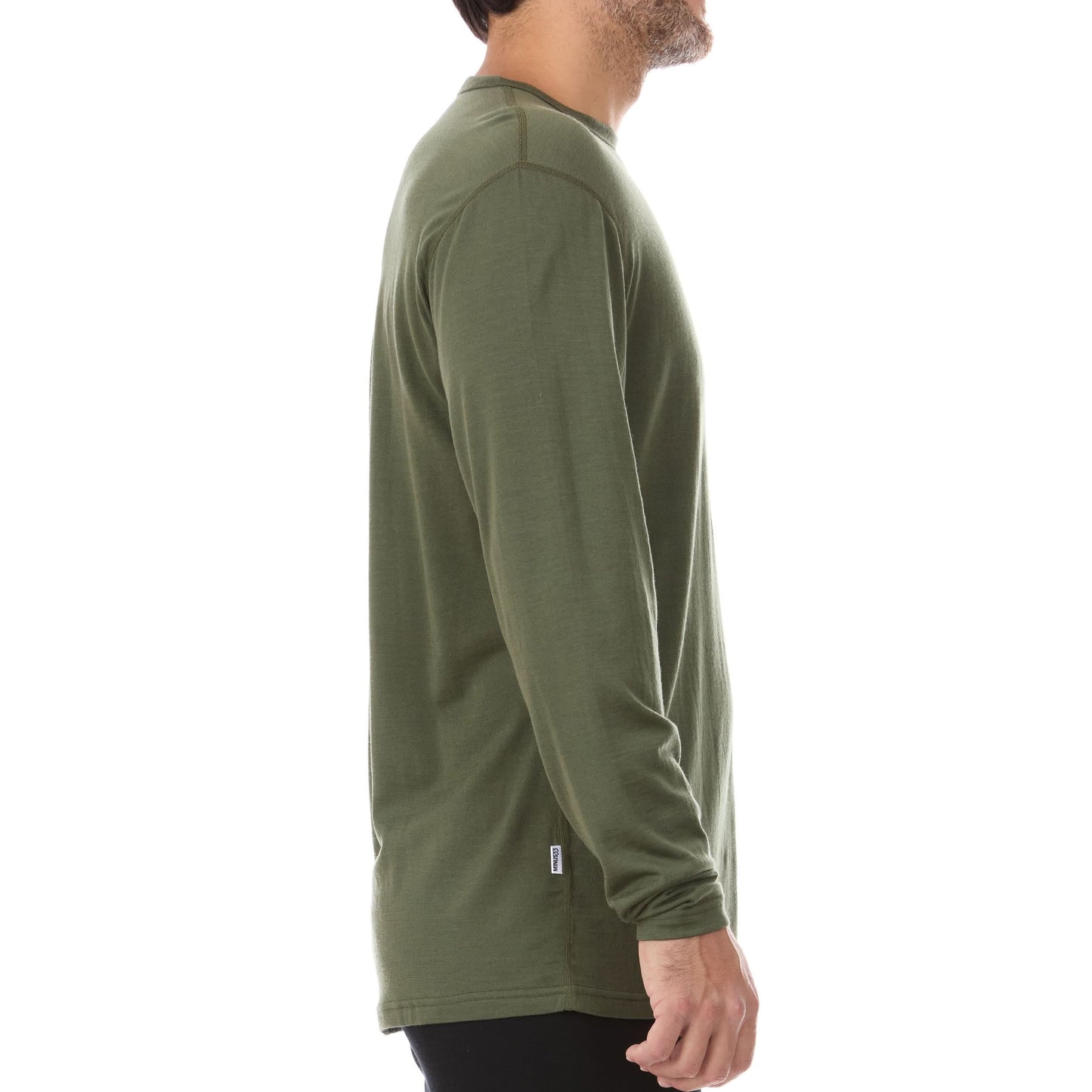 Lightweight - Ticonderoga Men's Crew 100% Merino Wool - My Men's Shop