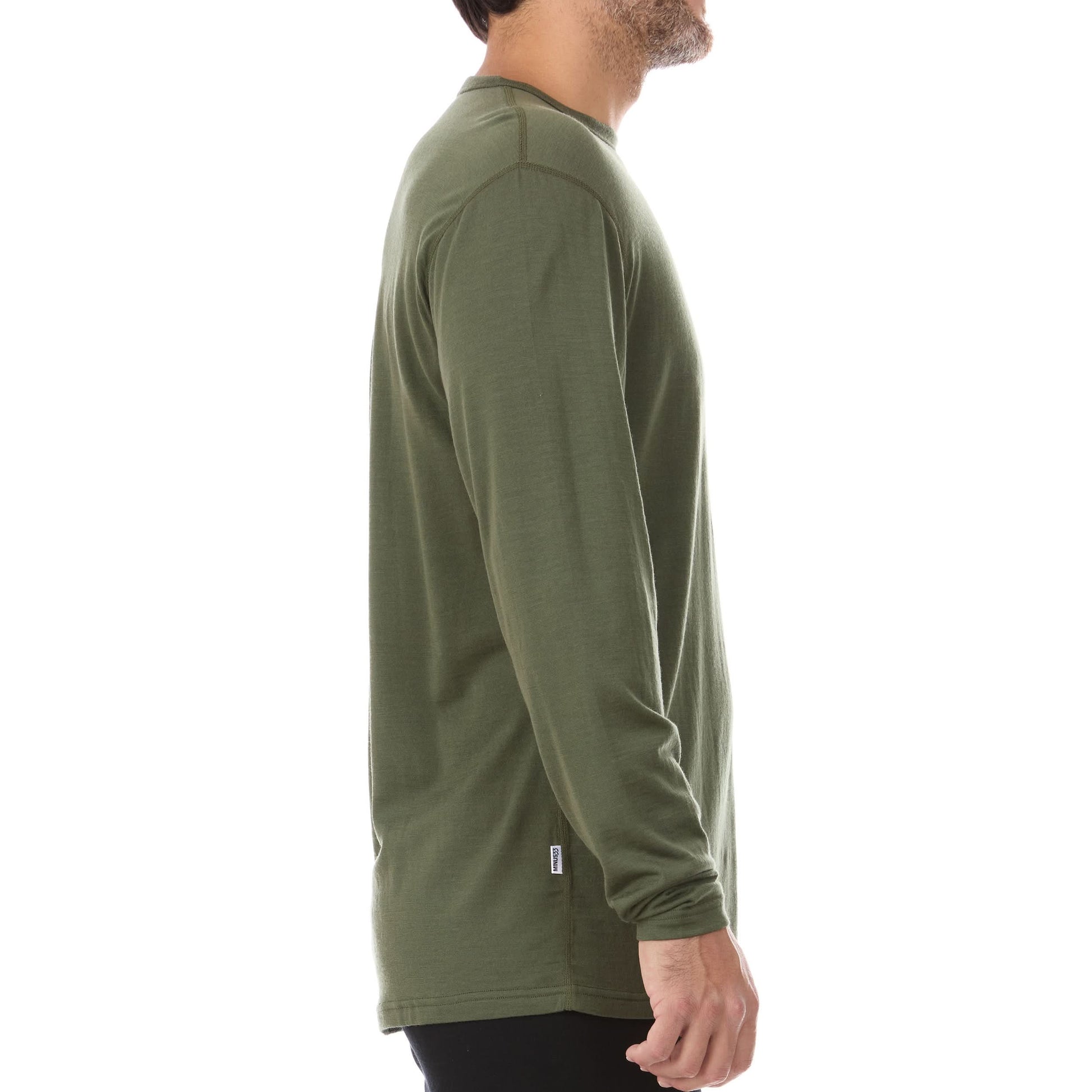 Lightweight - Ticonderoga Men's Crew 100% Merino Wool - My Men's Shop