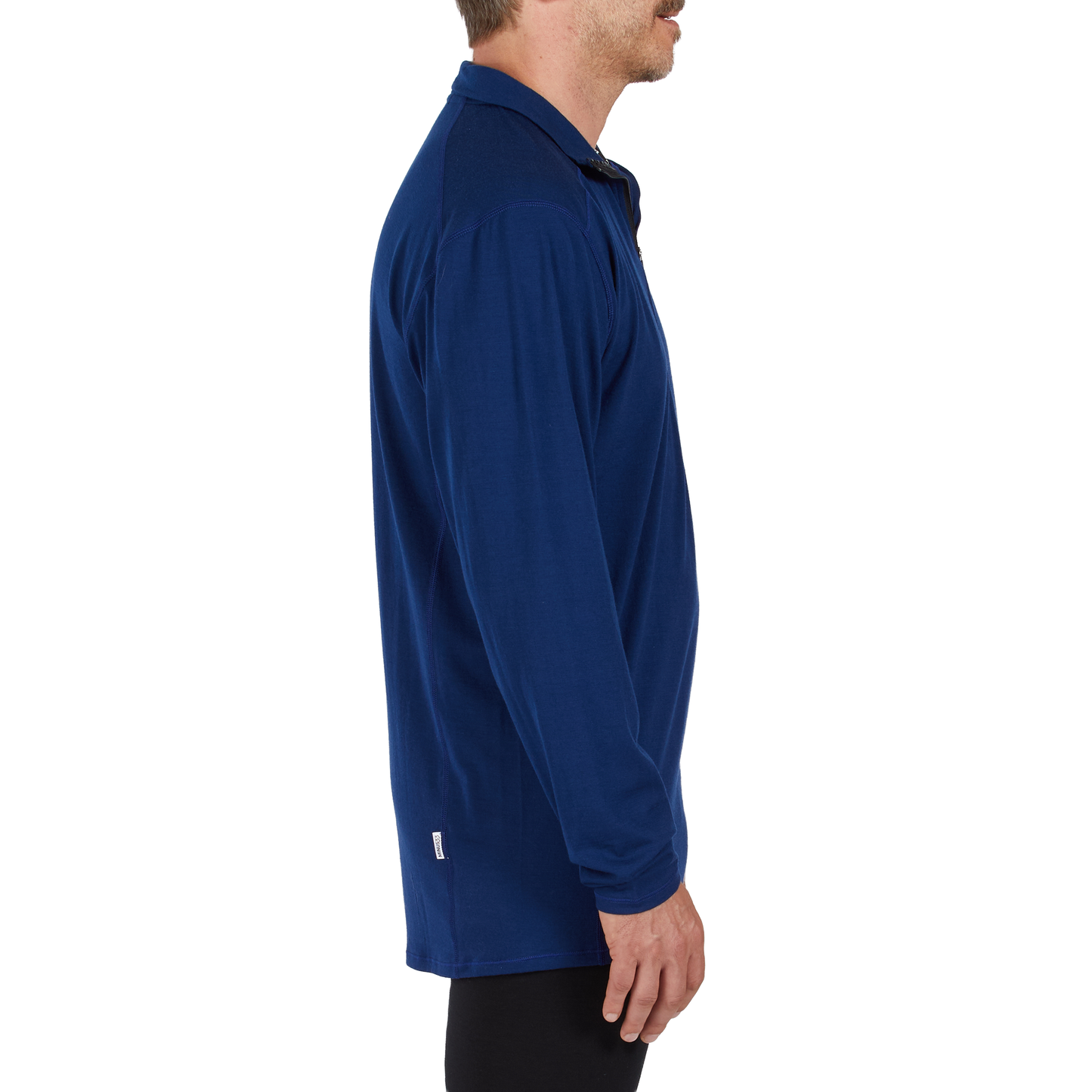 Micropolar de Lana para Hombre con Cremallera de 1/4 Woolverino