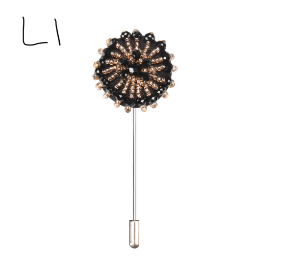 JSLP118 Bejewled Lapel Pin