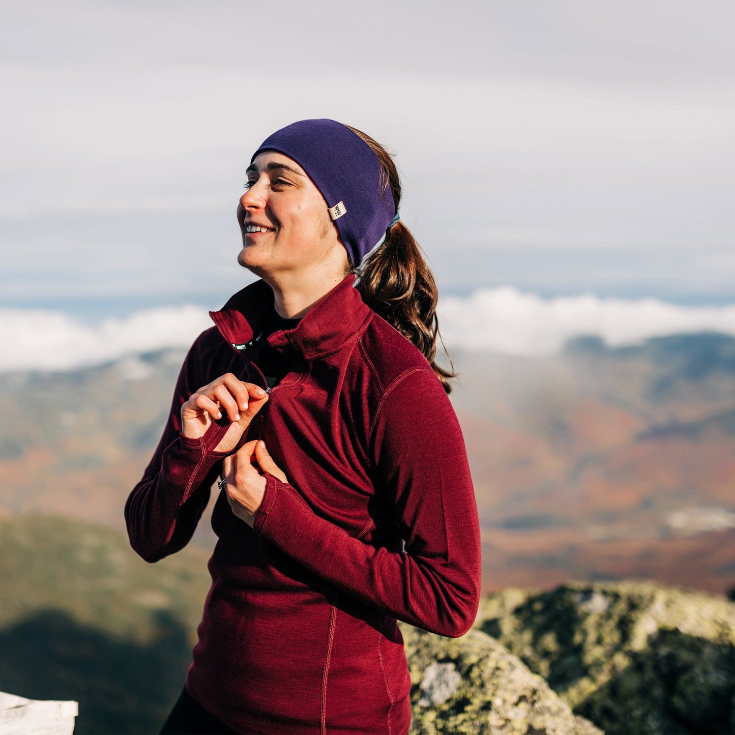 Midweight - Sequoia Women's 1/4 Zip 100% Merino Wool - My Men's Shop