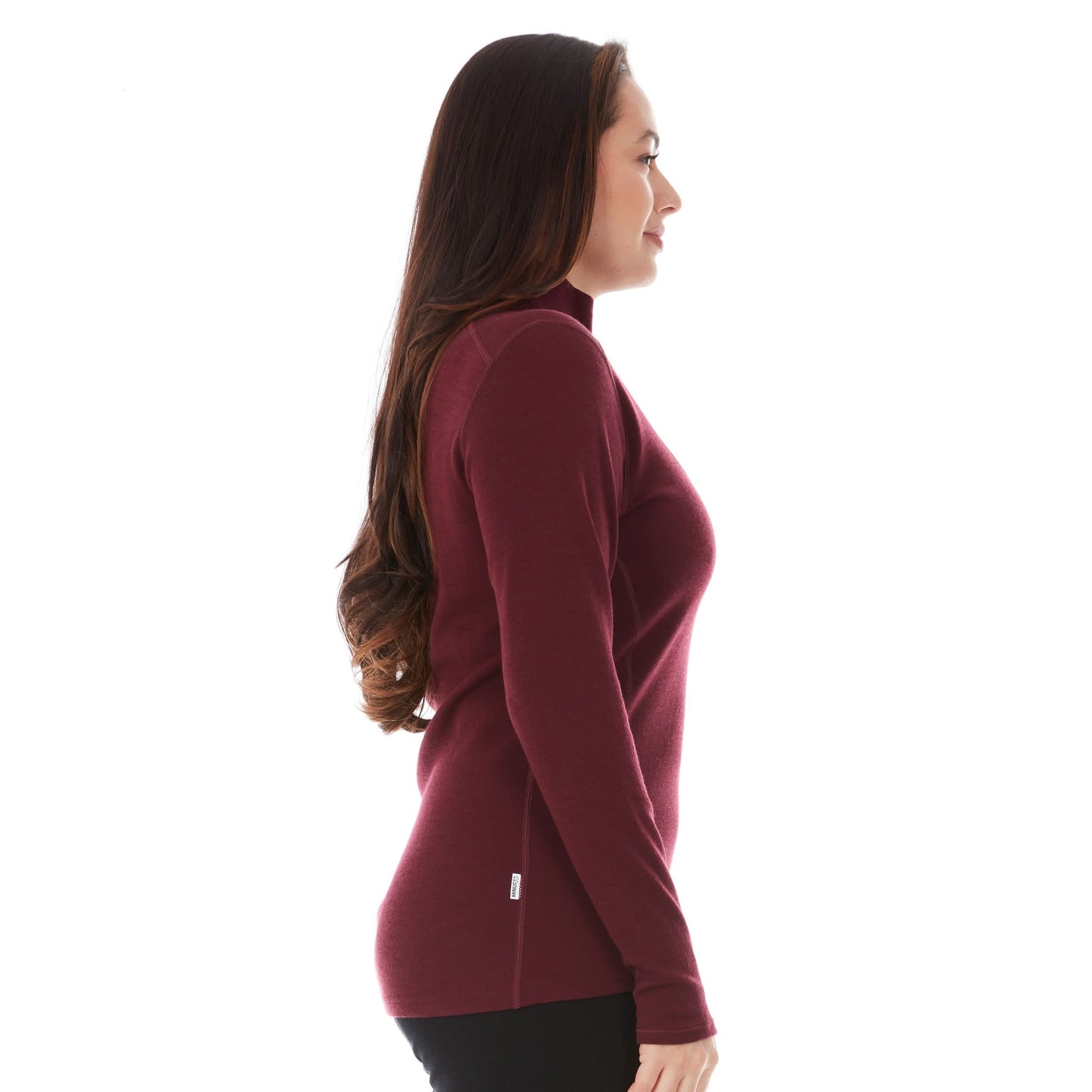 Midweight - Sequoia Women's 1/4 Zip 100% Merino Wool - My Men's Shop