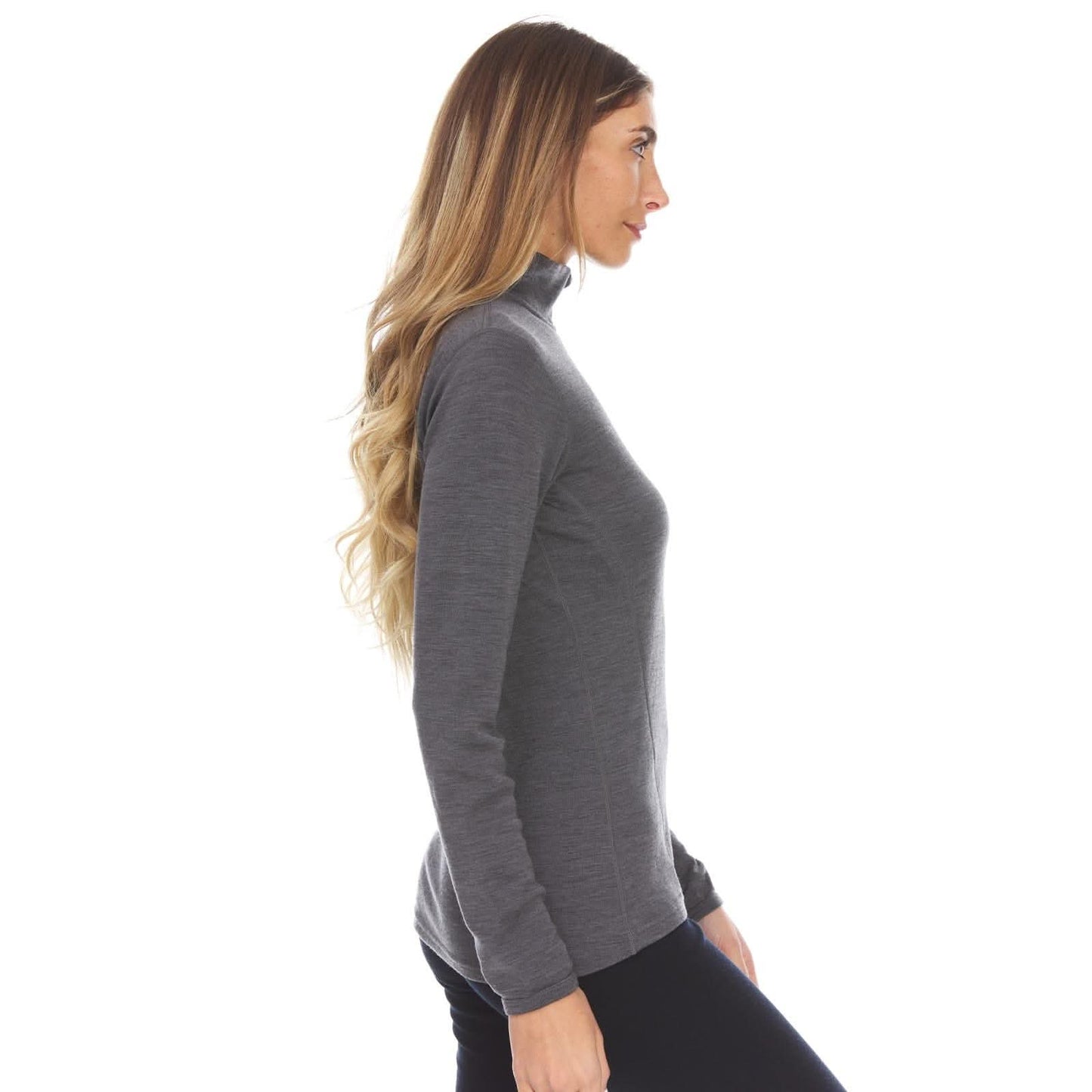 Midweight - Sequoia Women's 1/4 Zip 100% Merino Wool - My Men's Shop