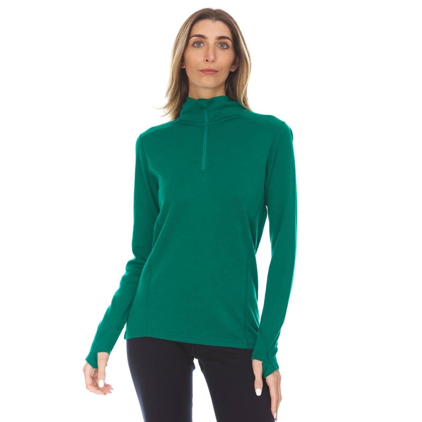Midweight - Sequoia Women's 1/4 Zip 100% Merino Wool - My Men's Shop