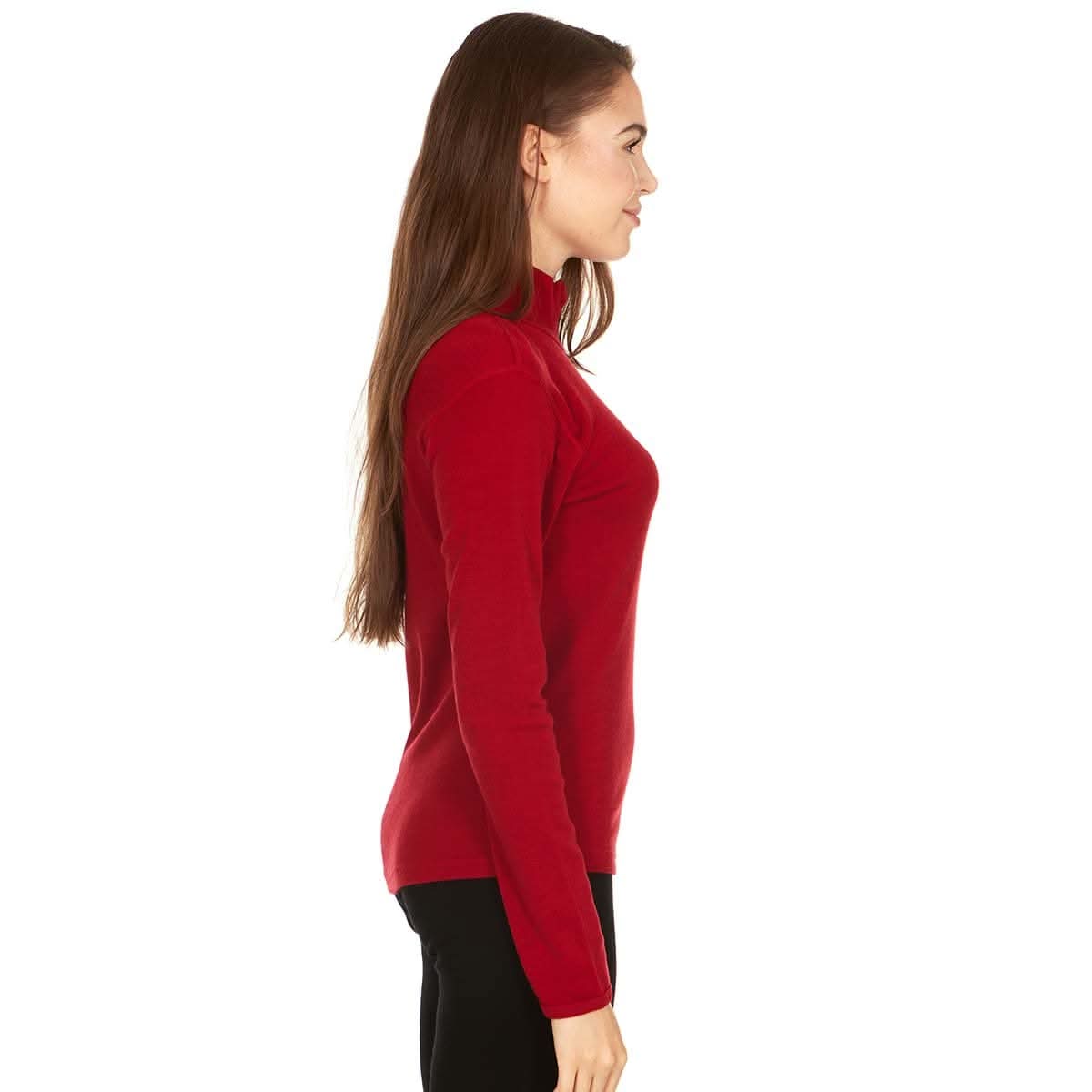 Midweight - Sequoia Women's 1/4 Zip 100% Merino Wool - My Men's Shop