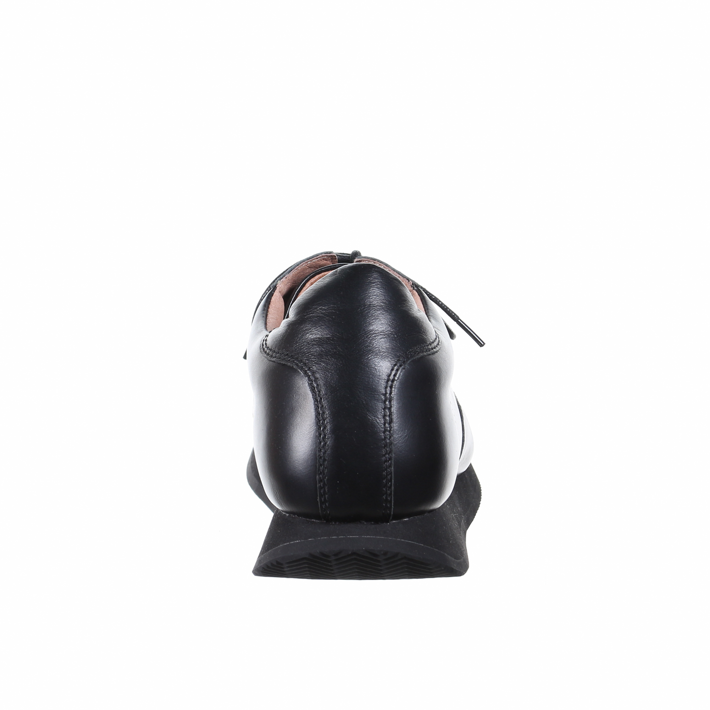 Men's Style Lace Up Leather Casual Shoes (Black) - My Men's Shop