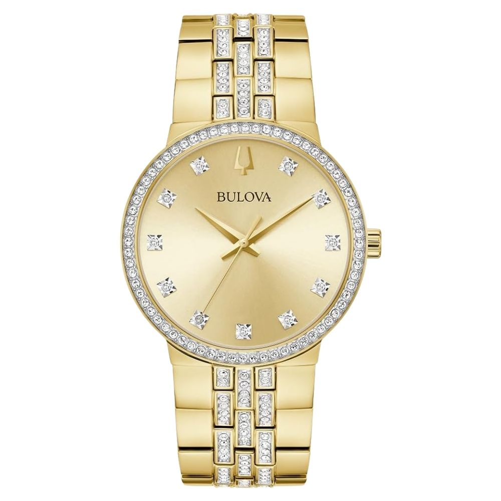 Bulova para hombre con cristal
