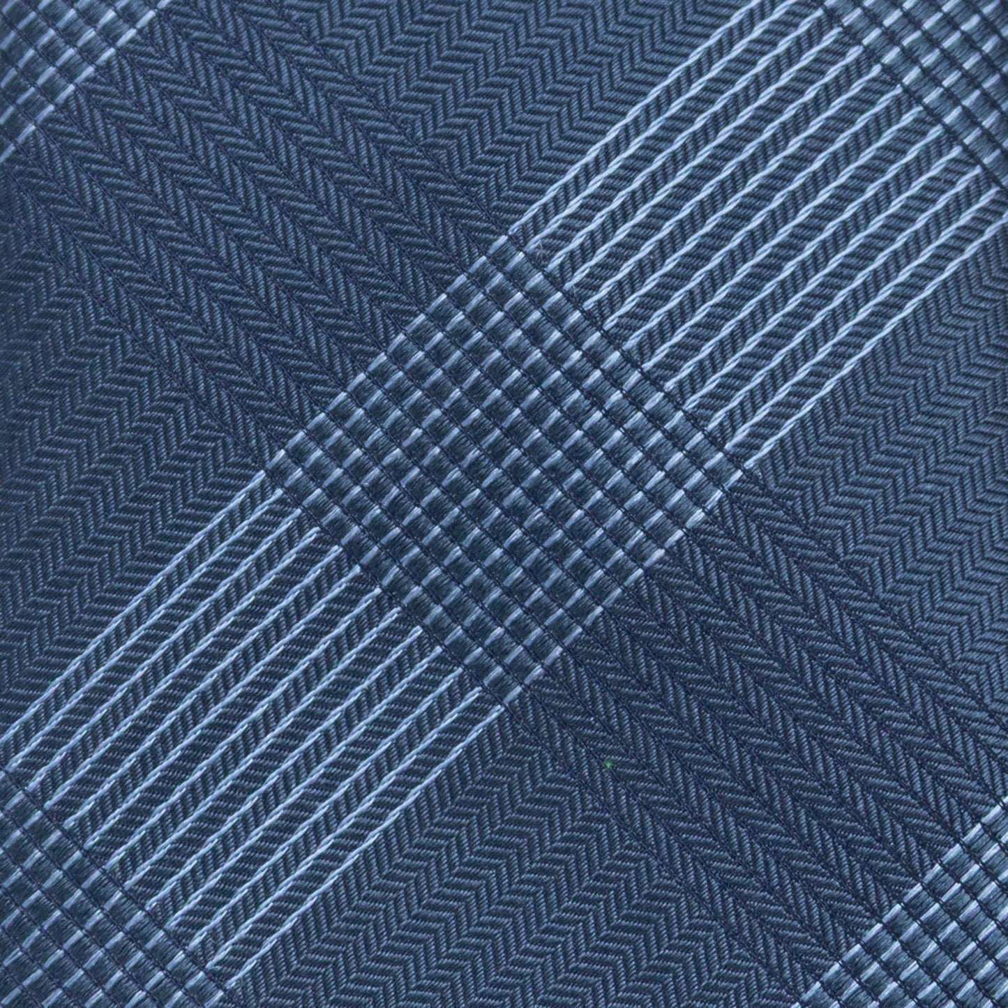 Corbata azul oscuro de cuadros para hombre, el mejor papá