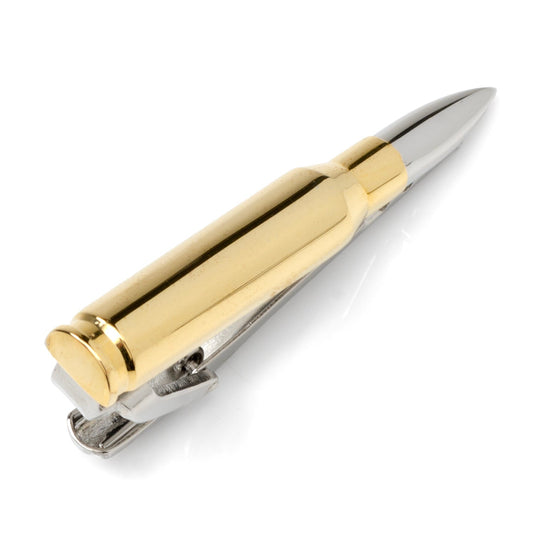 50 Cal Bullet Tie Clip