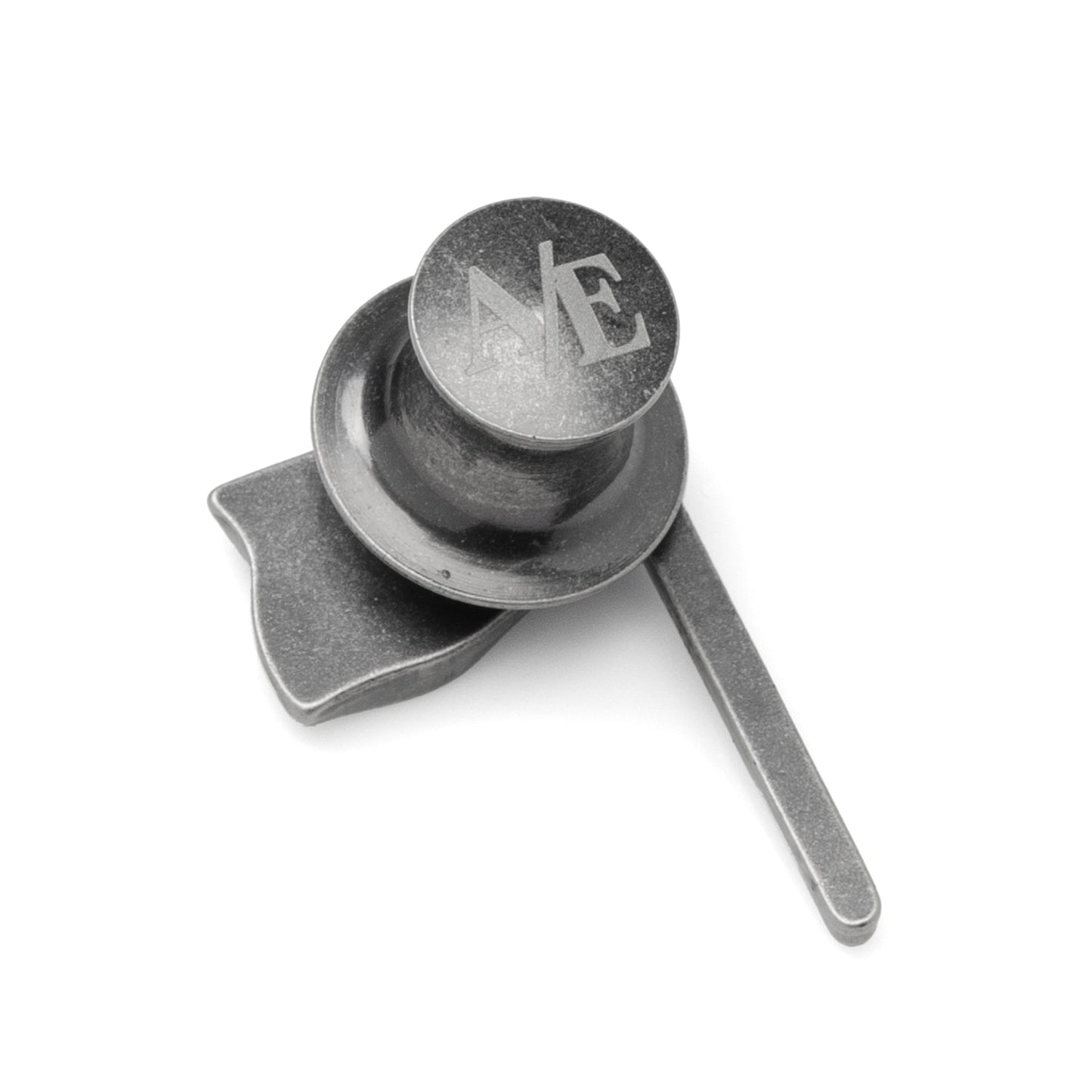 Golf 18th Hole Antique Silver Lapel Pin - My Men's Shop