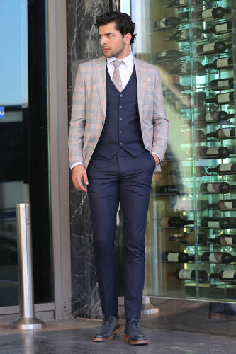 Ty-1422 MENS VESTED SUIT - My Men's Shop
